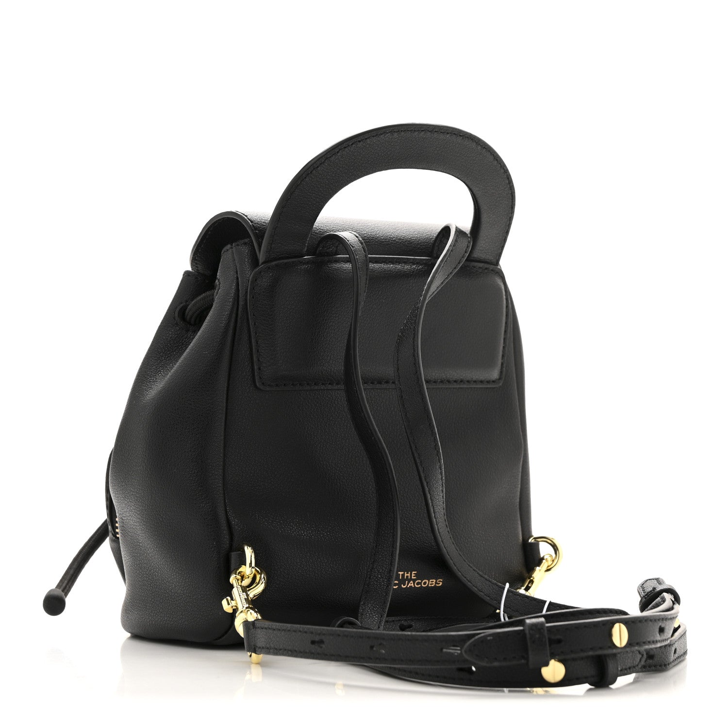 Marc Jacobs Calfskin The Bubble Backpack Black 3 of 12