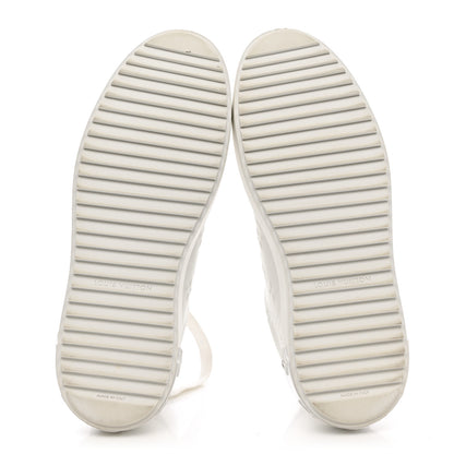 Louis Vuitton Lambskin Embossed Monogram Time Out Sneakers 39.5 White 5 of 7