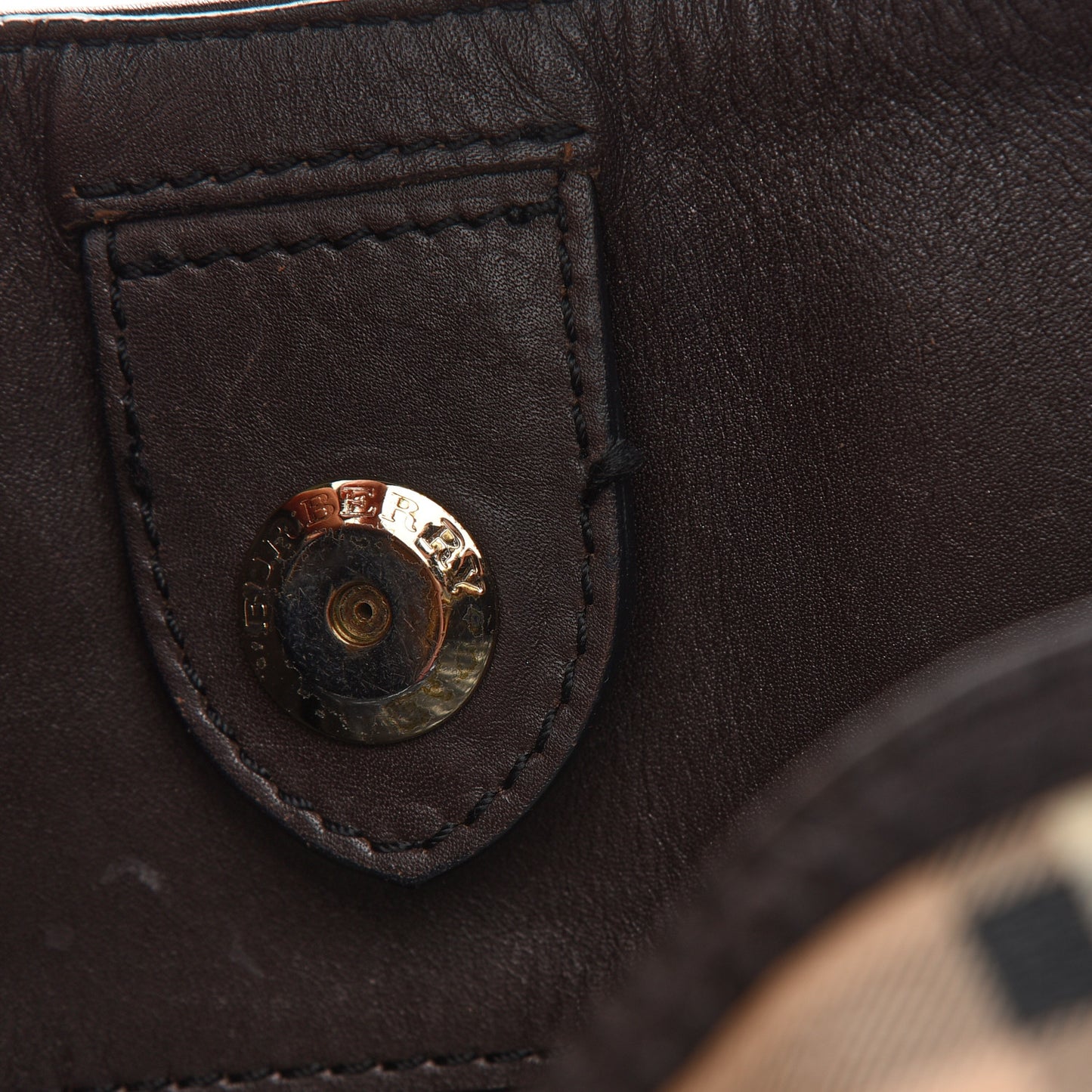 Haymarket Check Medium Willenmore Hobo Chocolate