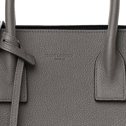 Saint Laurent Grained Calfskin Baby Sac De Jour Fog 6 of 9