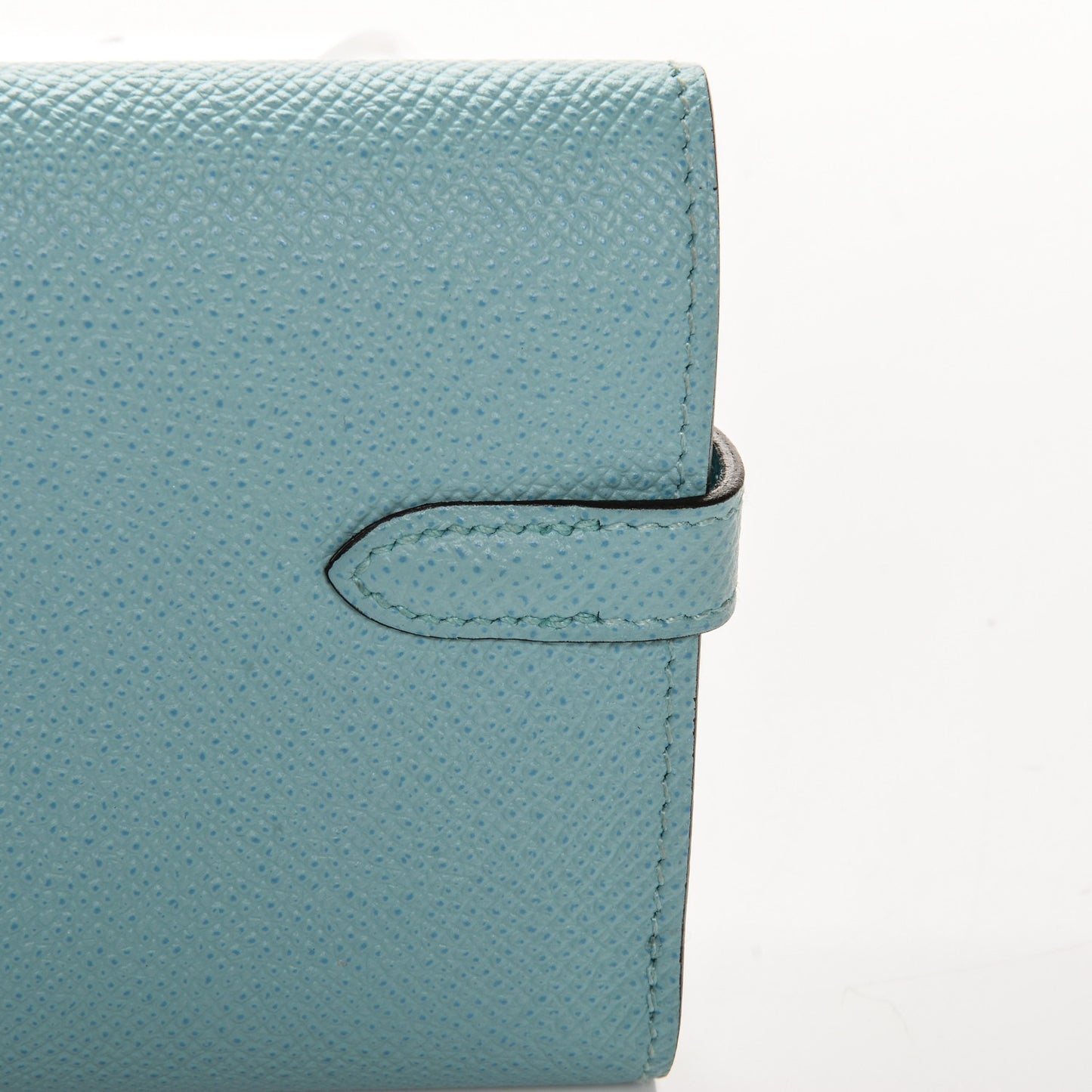 Epsom Medium Kelly Wallet Bleu Atoll