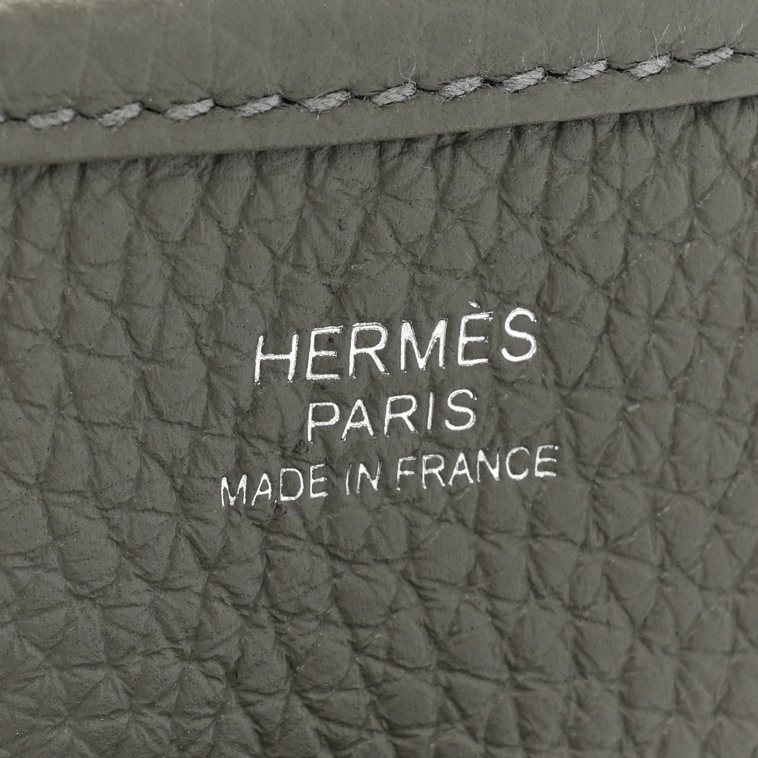 Hermes Taurillon Clemence Evelyne III PM Etain 6 of 8