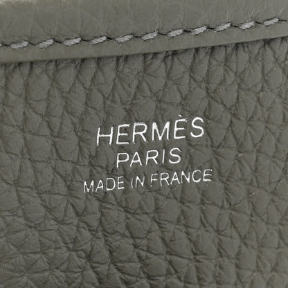 Hermes Taurillon Clemence Evelyne III PM Etain 6 of 8