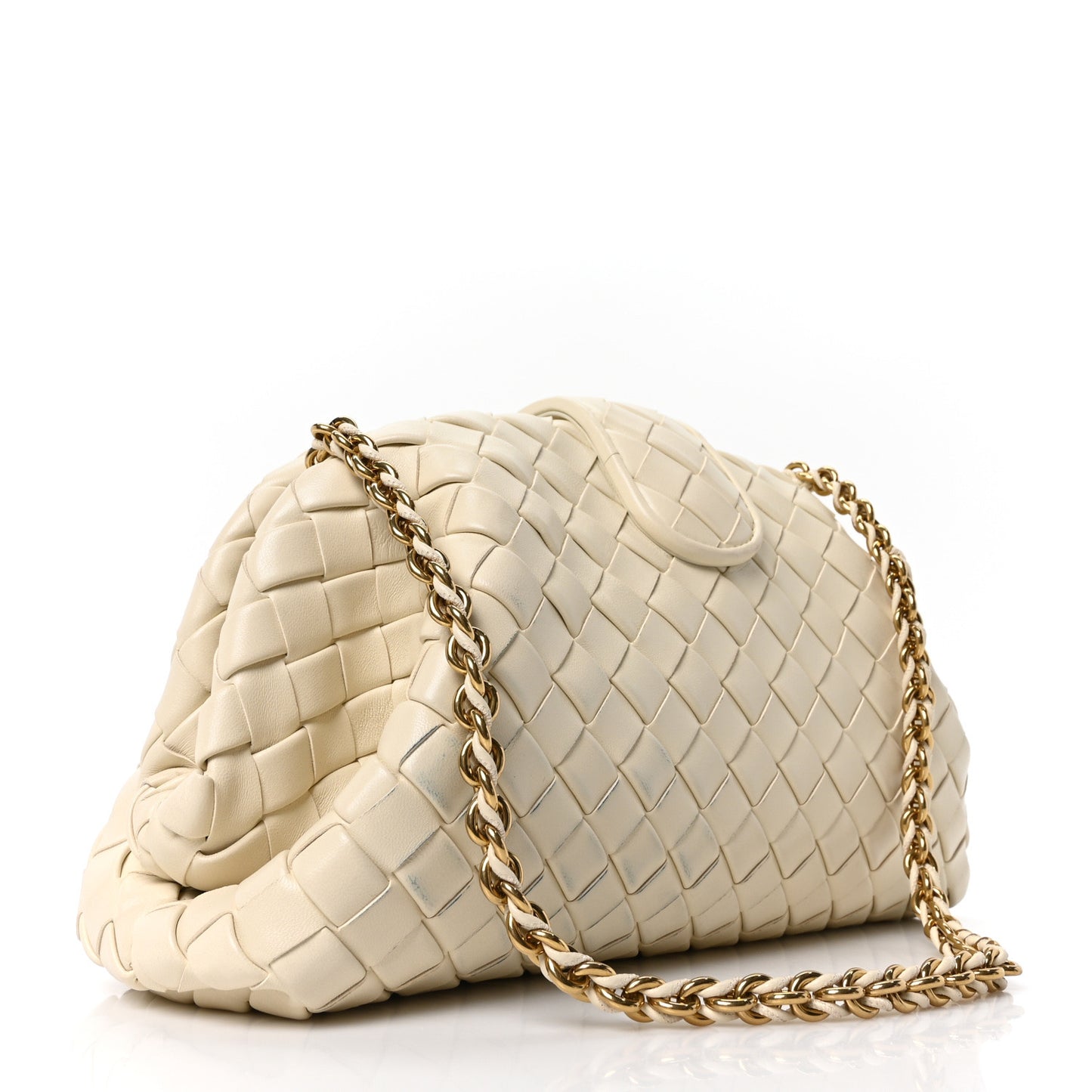 Nappa Intrecciato Teen The Lauren 1980 Clutch With Chain String