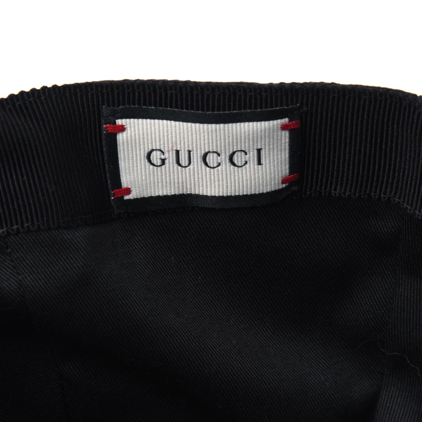 Monogram Web Baseball Hat S Black