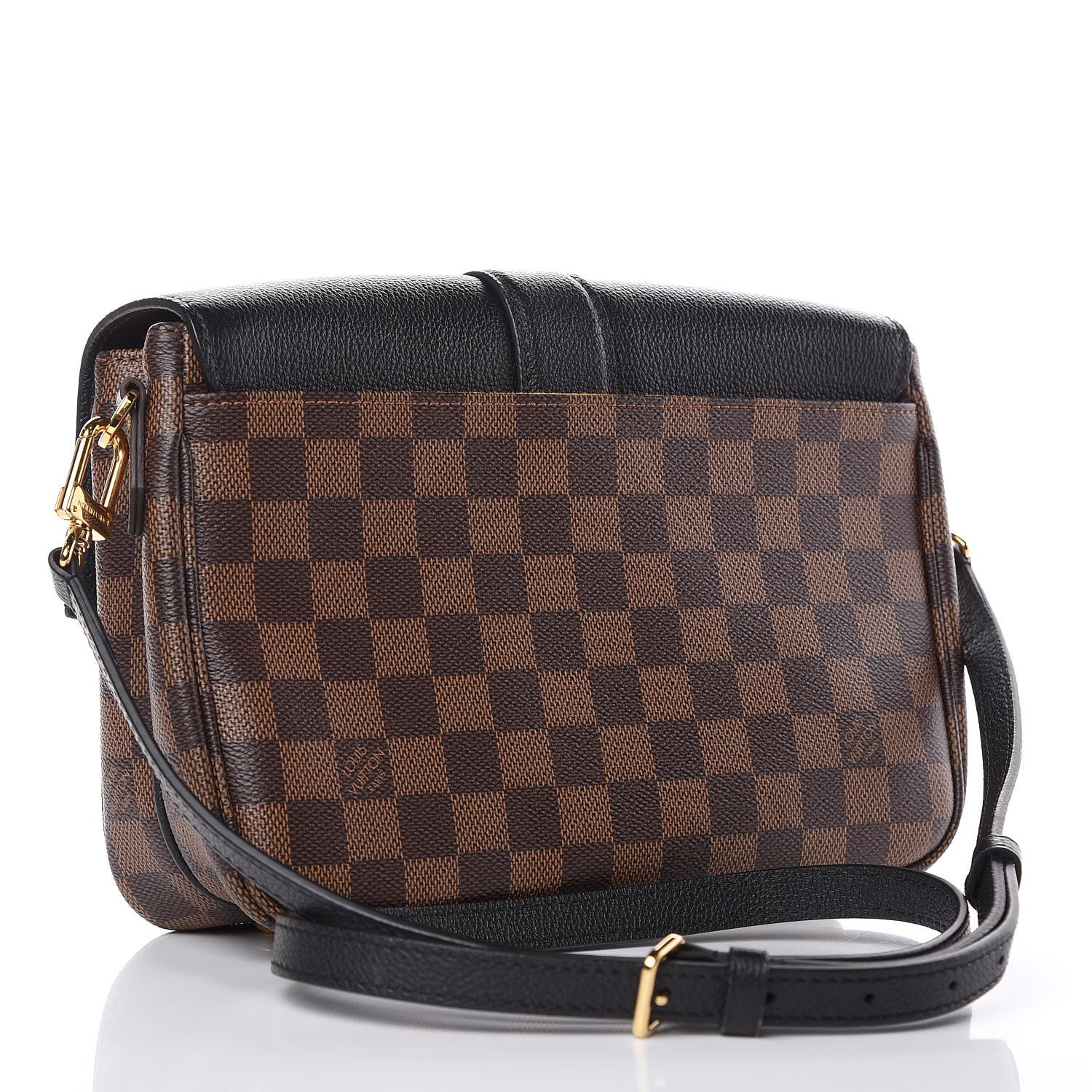 Louis Vuitton Damier Ebene Clapton Black 3 of 8