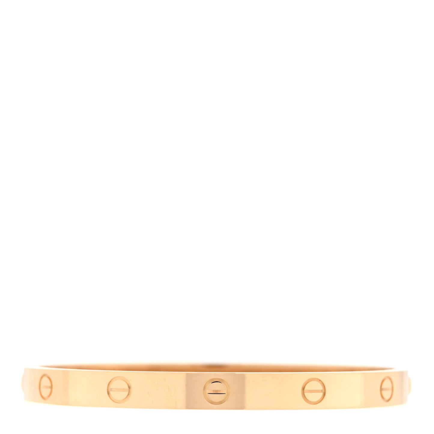 18K Yellow Gold LOVE Bracelet 19