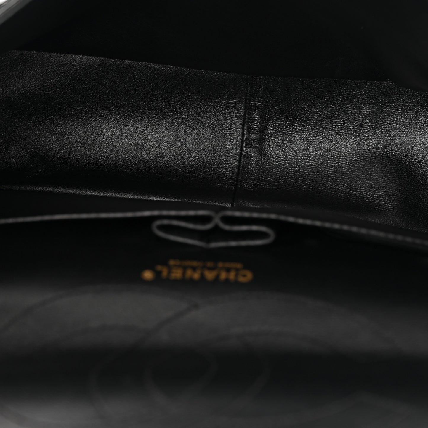 Metallic Aged Calfskin Quilted 2.55 Reissue 227 Flap Black