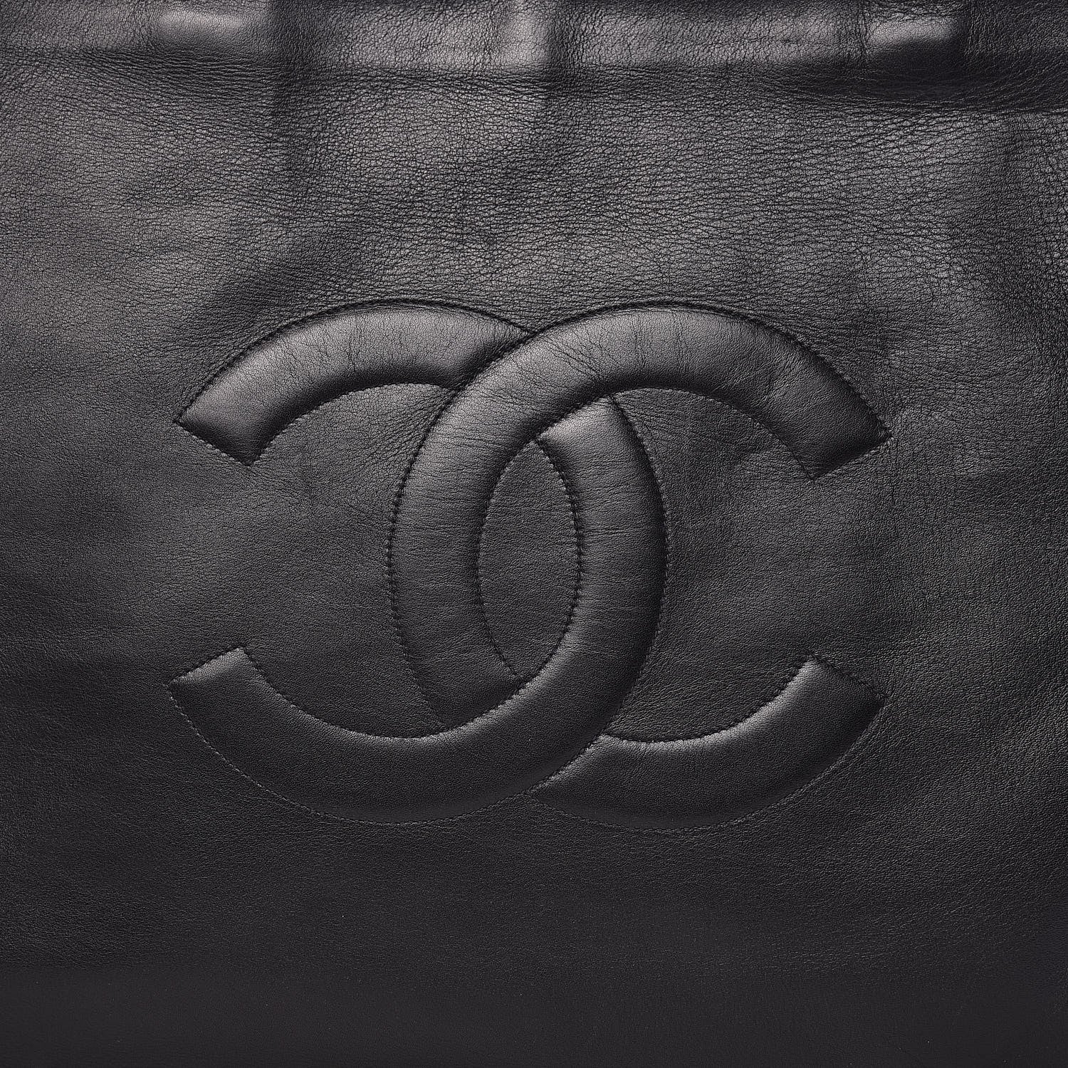 Chanel Lambskin CC Shoulder Bag Black 16 of 16