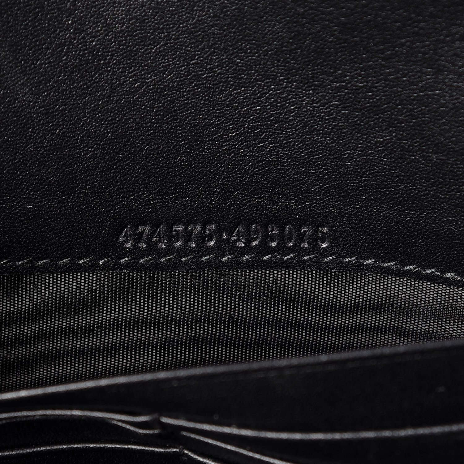 Gucci Calfskin Matelasse GG Marmont Chain Wallet Black 7 of 7