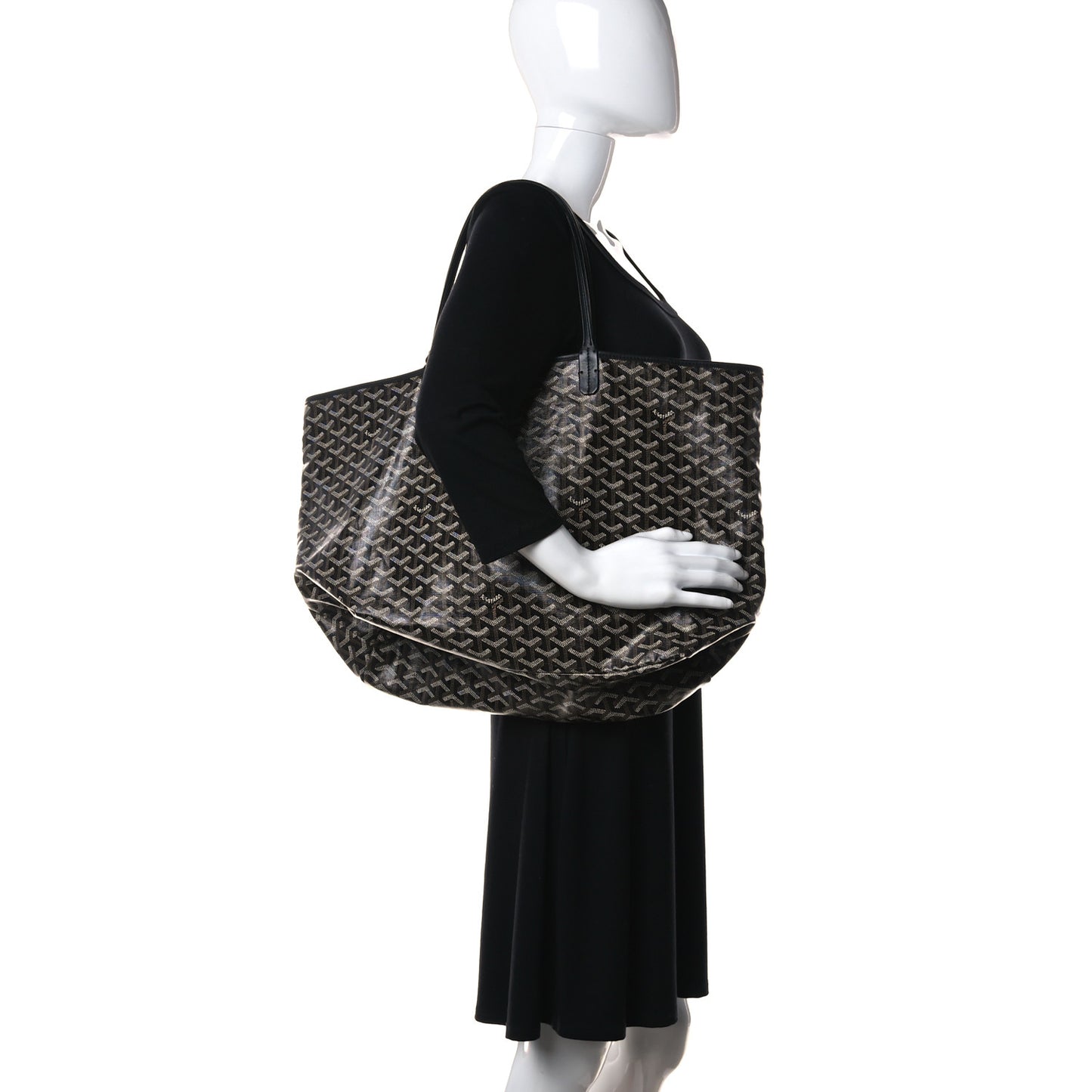 Goyardine Saint Louis XXL Black