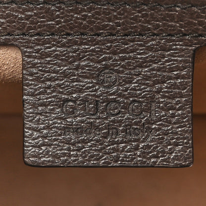 Gucci GG Supreme Monogram Web Small Ophidia Flap Messenger Bag Brown 6 of 12