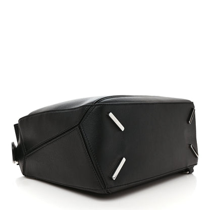 Loewe Calfskin Medium Puzzle Bag Black 4 of 8