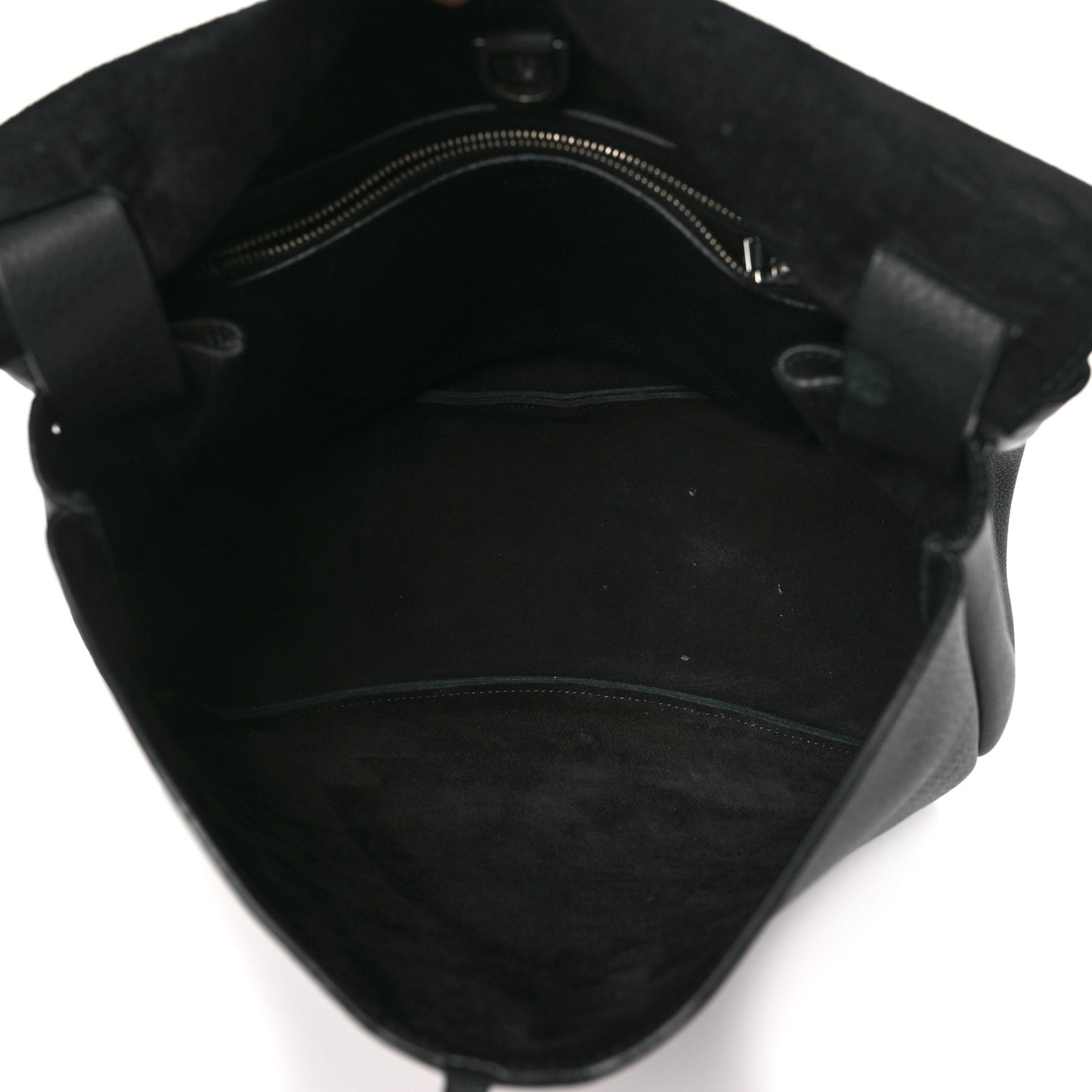 Calfskin Small Mail Bag Black