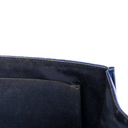 Christian Dior Grained Calfskin Medium Diorama Flap Bag Blue 12 of 15