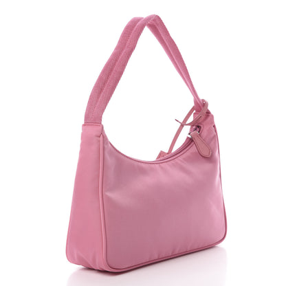Prada Tessuto Nylon Mini Re-Edition 2000 Bag Begonia 3 of 11