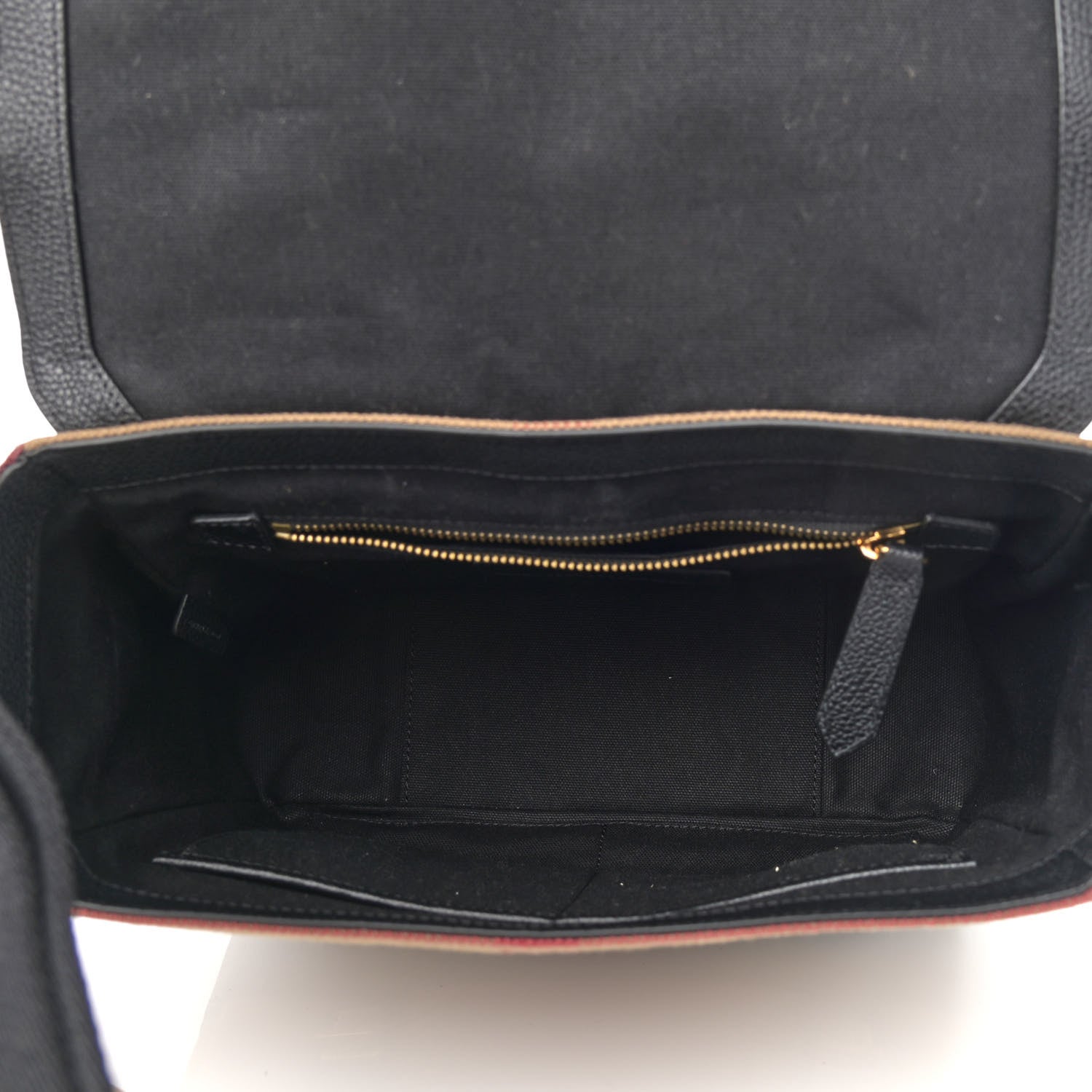 Burberry Canvas Mega Check Small Baildon Messenger Bag Black 4 of 10