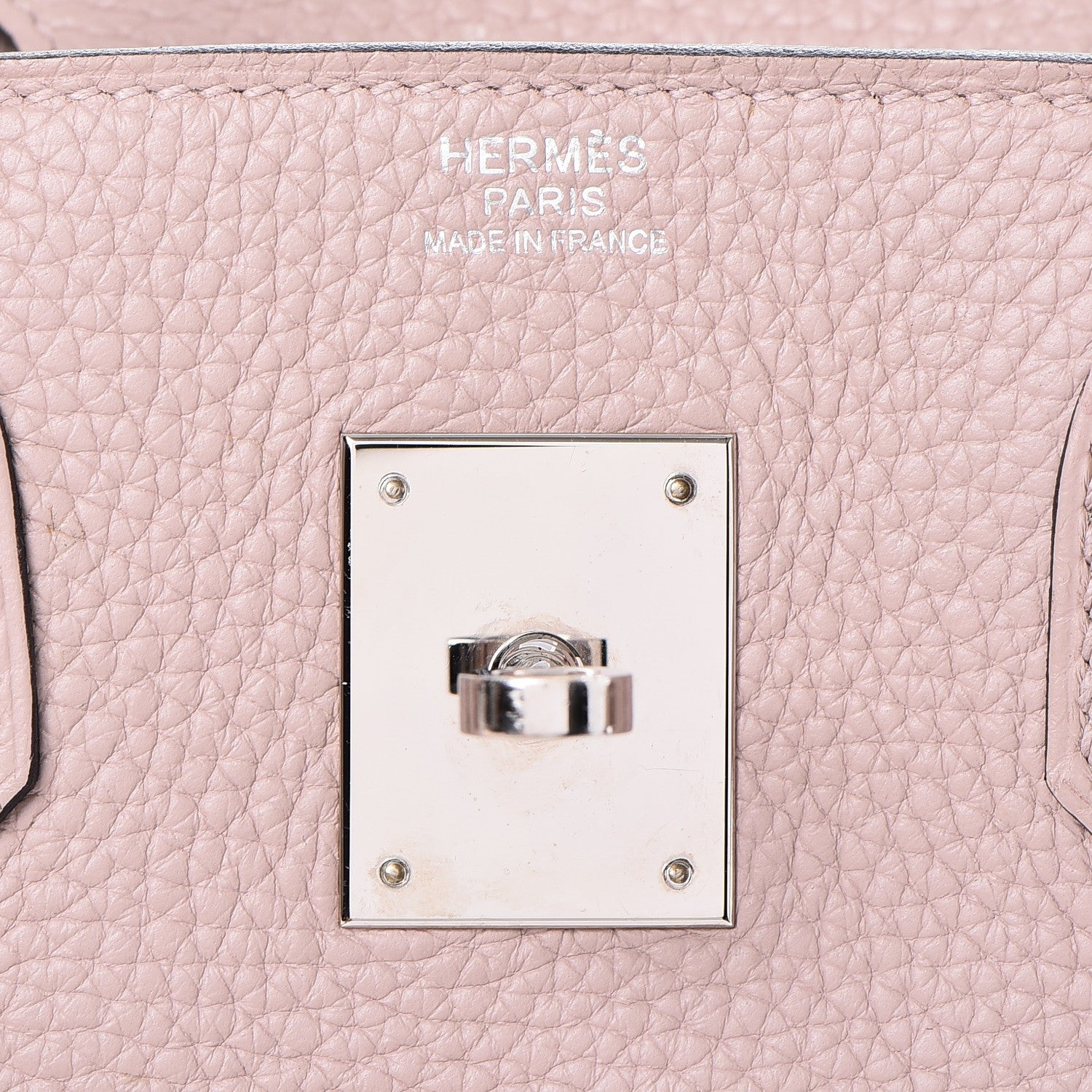 Hermes Taurillon Clemence Birkin 30 Glycine 19 of 44