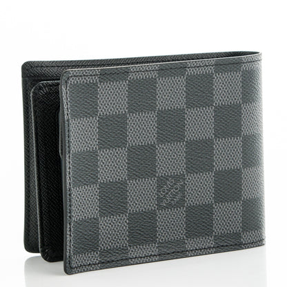 Louis Vuitton Damier Graphite Florin Wallet 3 of 7