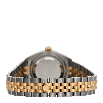 Rolex Stainless Steel 18K Yellow Gold Diamond 28mm Oyster Perpetual Datejust Watch Champagne 279173 3 of 5