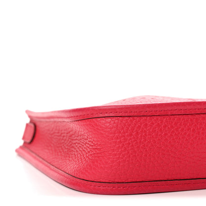 Hermes Taurillon Clemence Evelyne TPM Rose Extreme 9 of 12