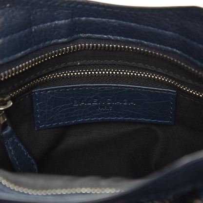 Balenciaga Agneau Giant 12 Silver Hardware Mini City Bleu Obscur 7 of 8