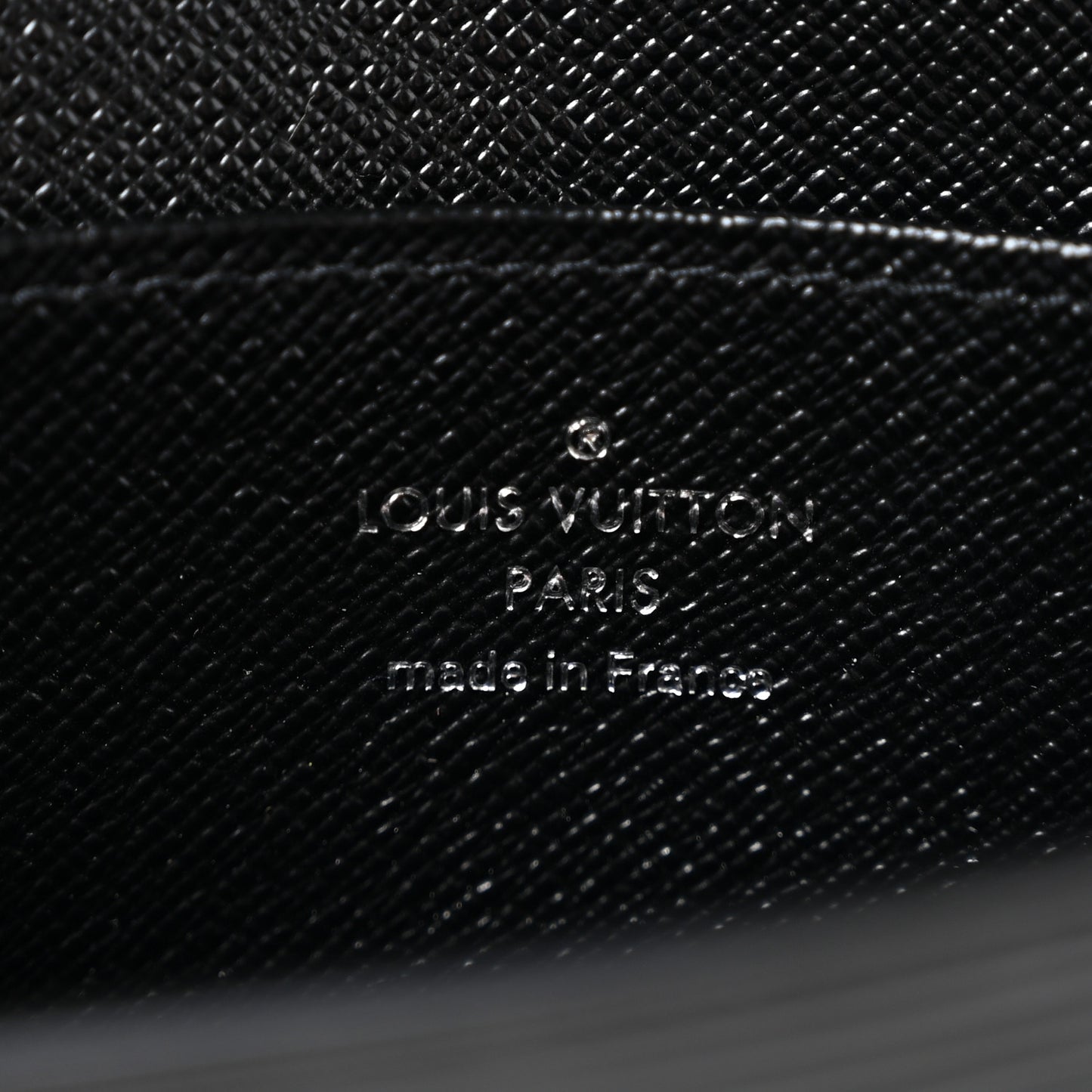 Epi Key Pouch Noir
