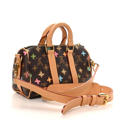 Louis Vuitton Monogram Craggy Keepall Bandouliere 25 Chocolate 3 of 10