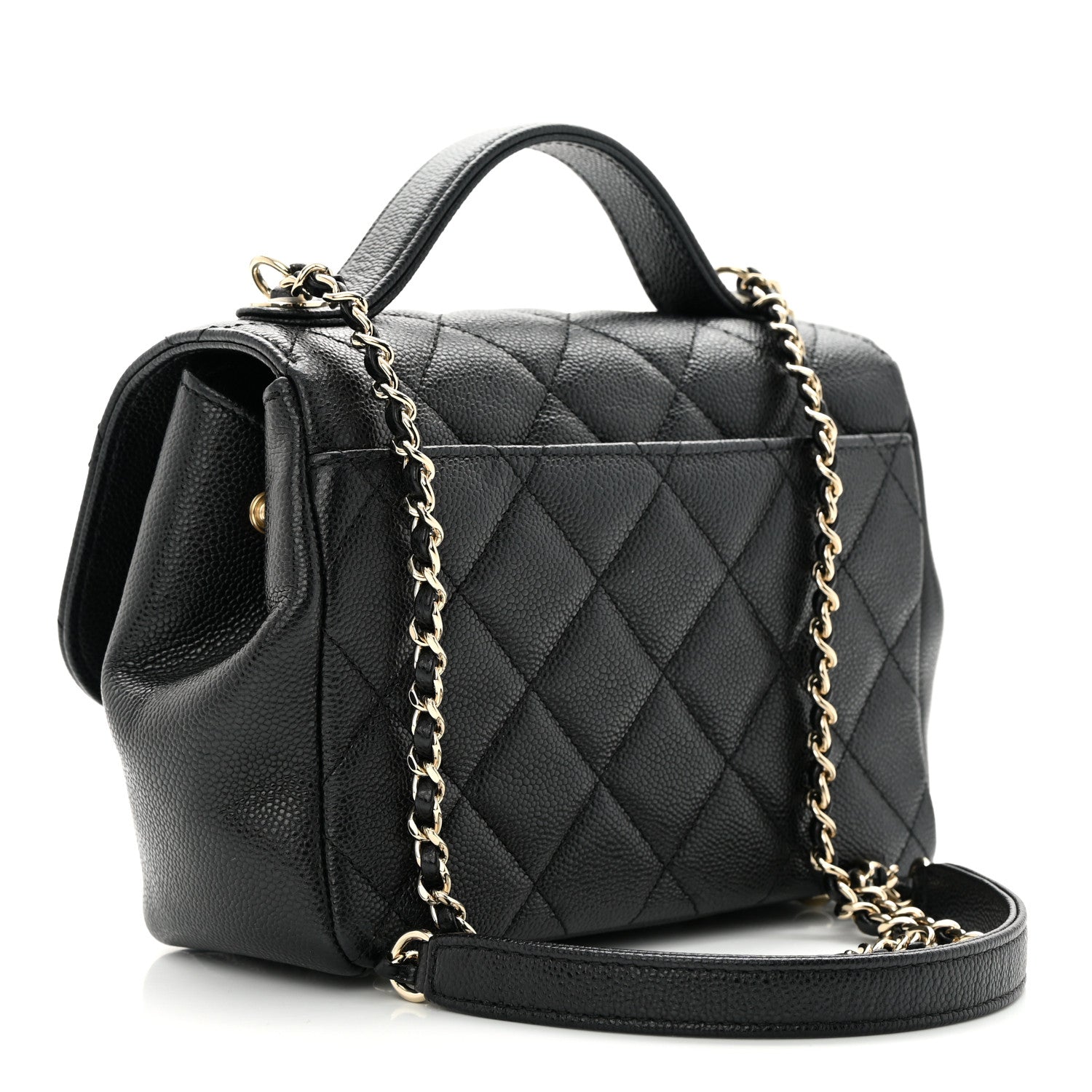 Chanel Caviar Quilted Small Business Affinity Flap Black 3 of 16