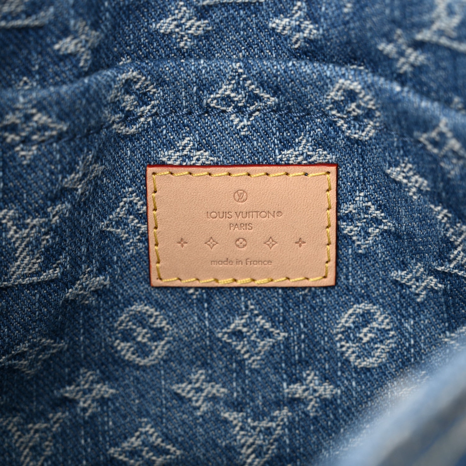 Louis Vuitton Monogram Denim Sunset Blue 6 of 9
