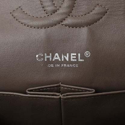 Chanel Patent Quilted Medium Double Flap Dark Green 5 of 10