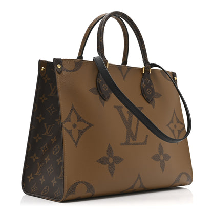 Louis Vuitton Reverse Monogram Giant Onthego MM 3 of 10