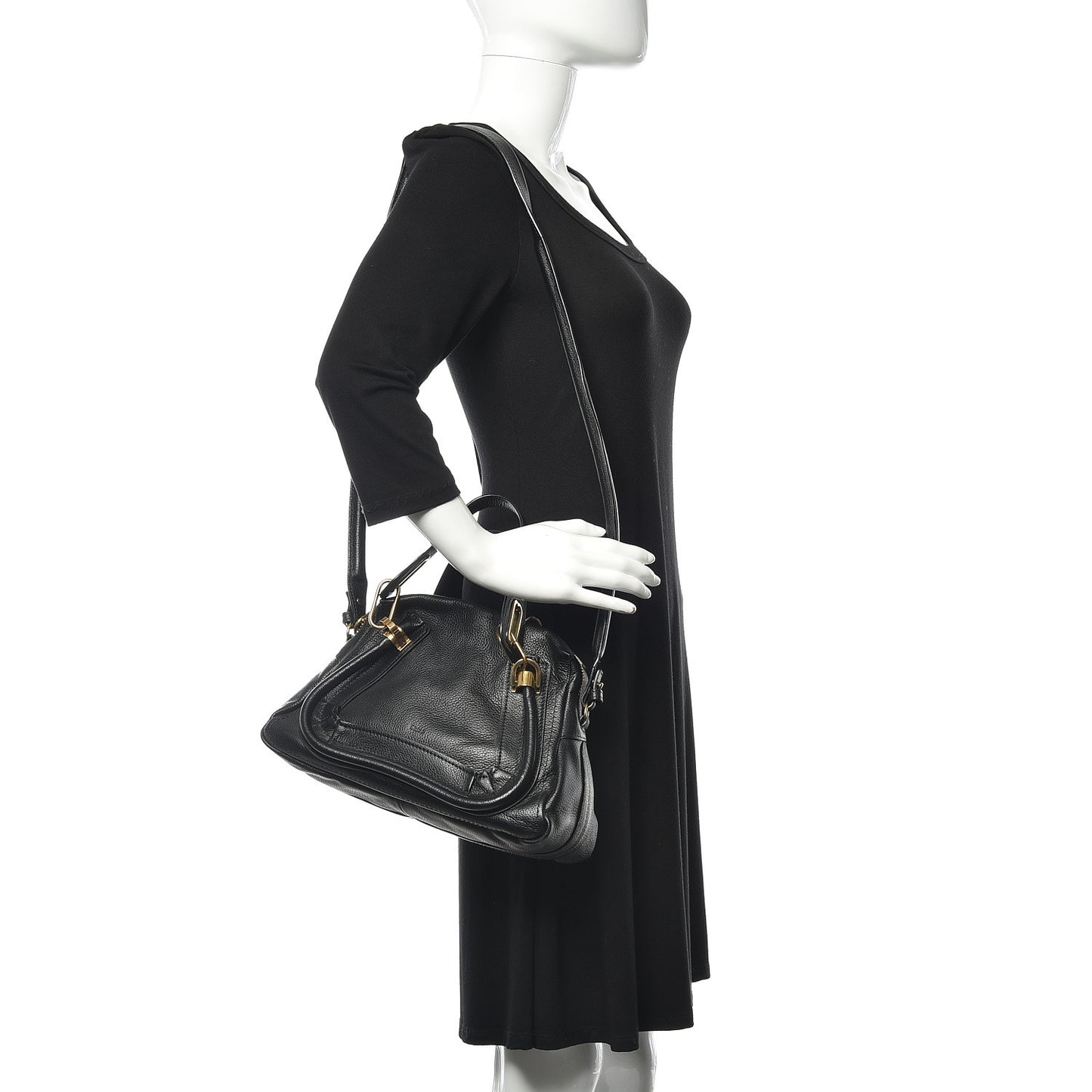 Calfskin Small Paraty Black