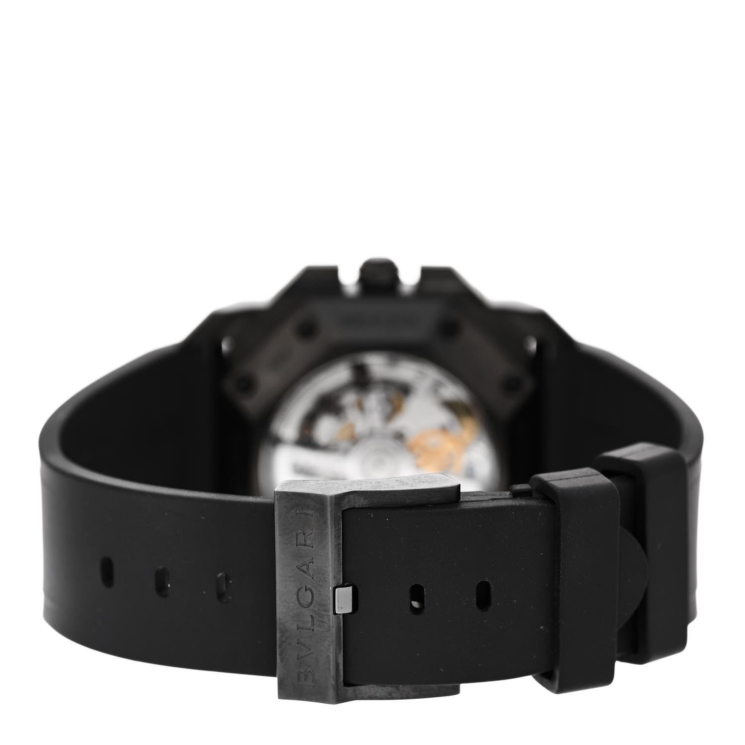 Bulgari DLC Stainless Steel 41mm Octo Velocissimo Chronograph Automatic Watch Black 3 of 5