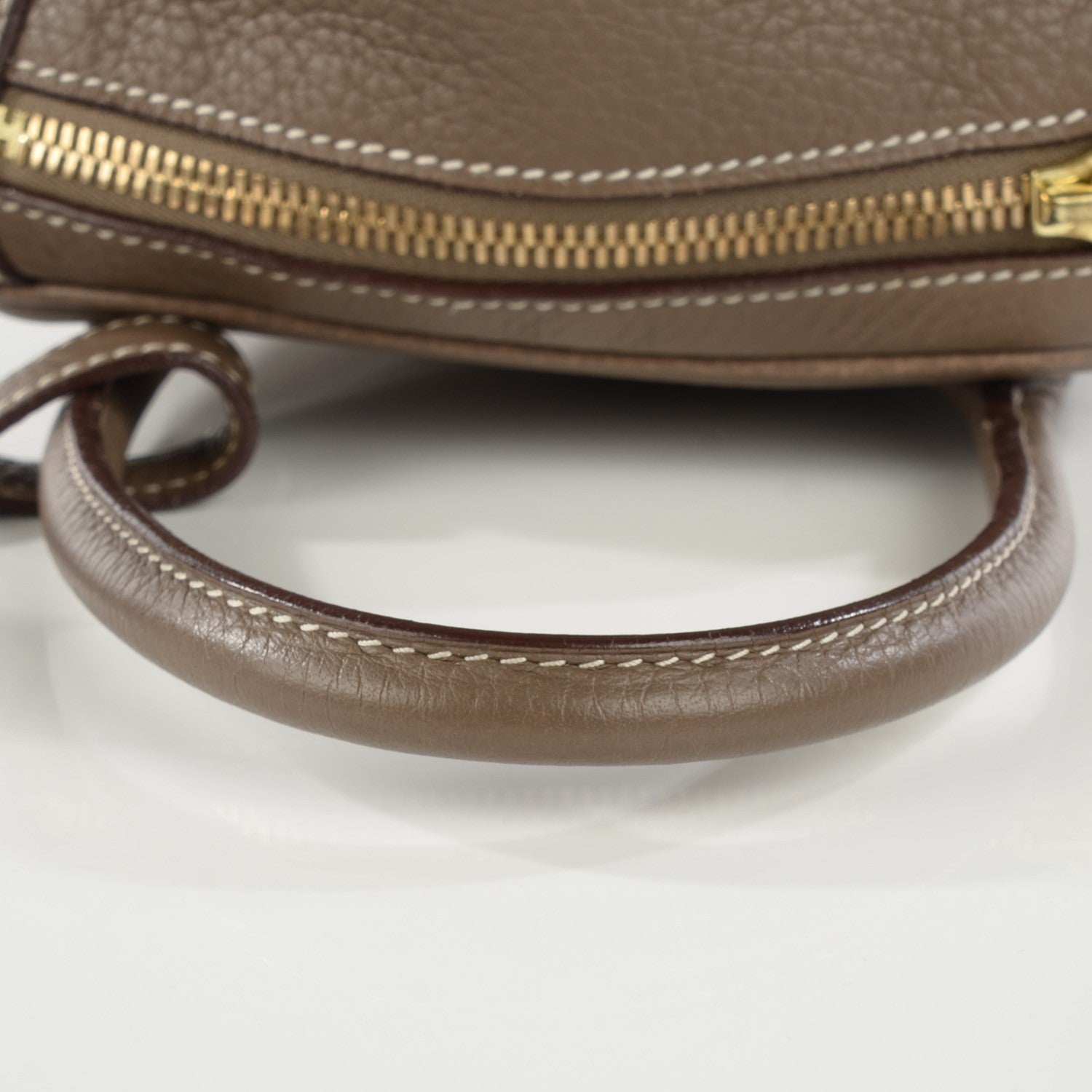 Hermes Taurillon Clemence Lindy 30 Etoupe 10 of 15