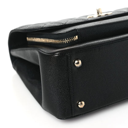 Chanel Caviar Quilted Large Business Affinity Flap Black 9 of 11