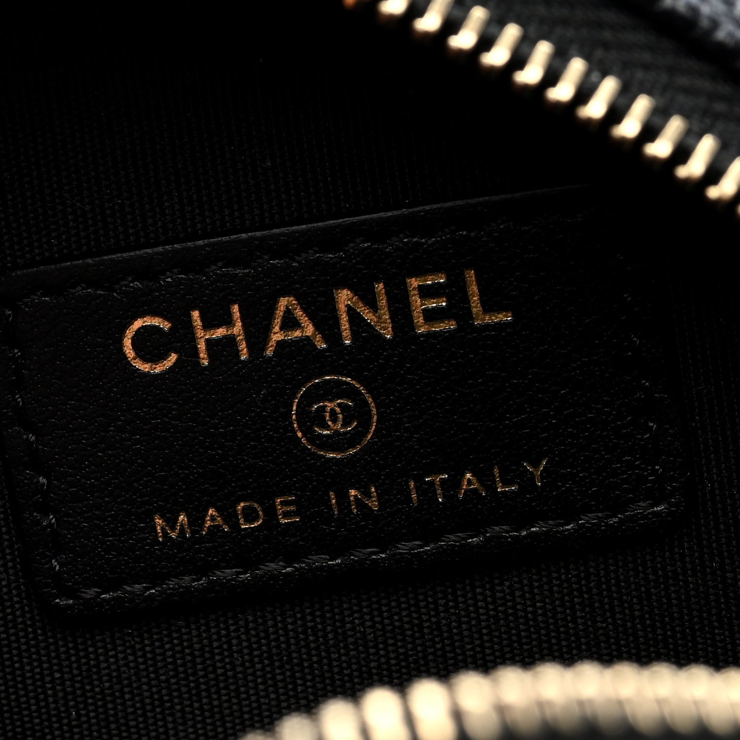 Chanel Caviar Quilted Round Filigree Crossbody Black 6 of 11