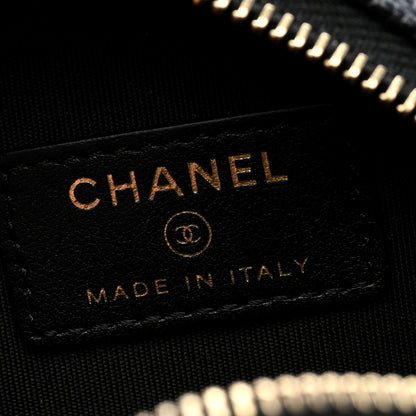 Chanel Caviar Quilted Round Filigree Crossbody Black 6 of 11