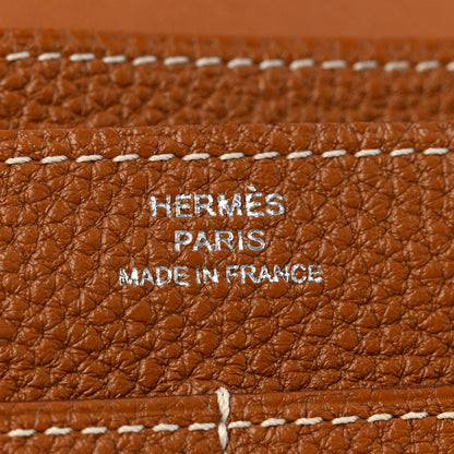 Hermes Togo Dogon Duo Wallet Gold 7 of 11