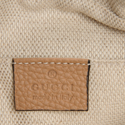 Gucci Pebbled Calfskin Small Soho Disco Bag Rose Beige 6 of 7
