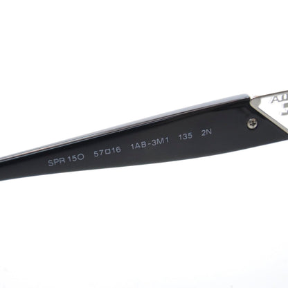 Prada Logo Sunglasses SPR 15O Black 7 of 8