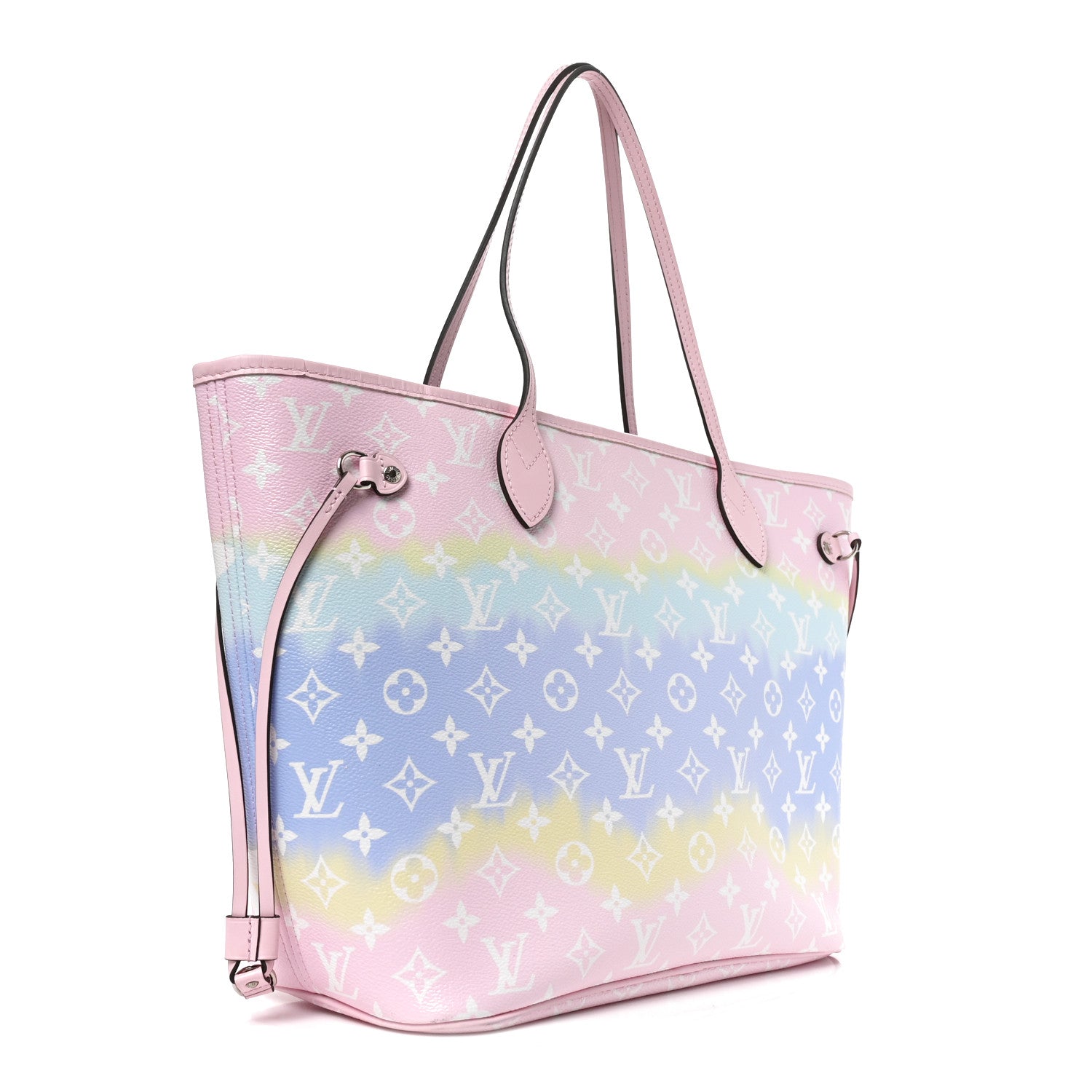 Louis Vuitton Monogram Escale Neverfull MM Pastel 2 of 8