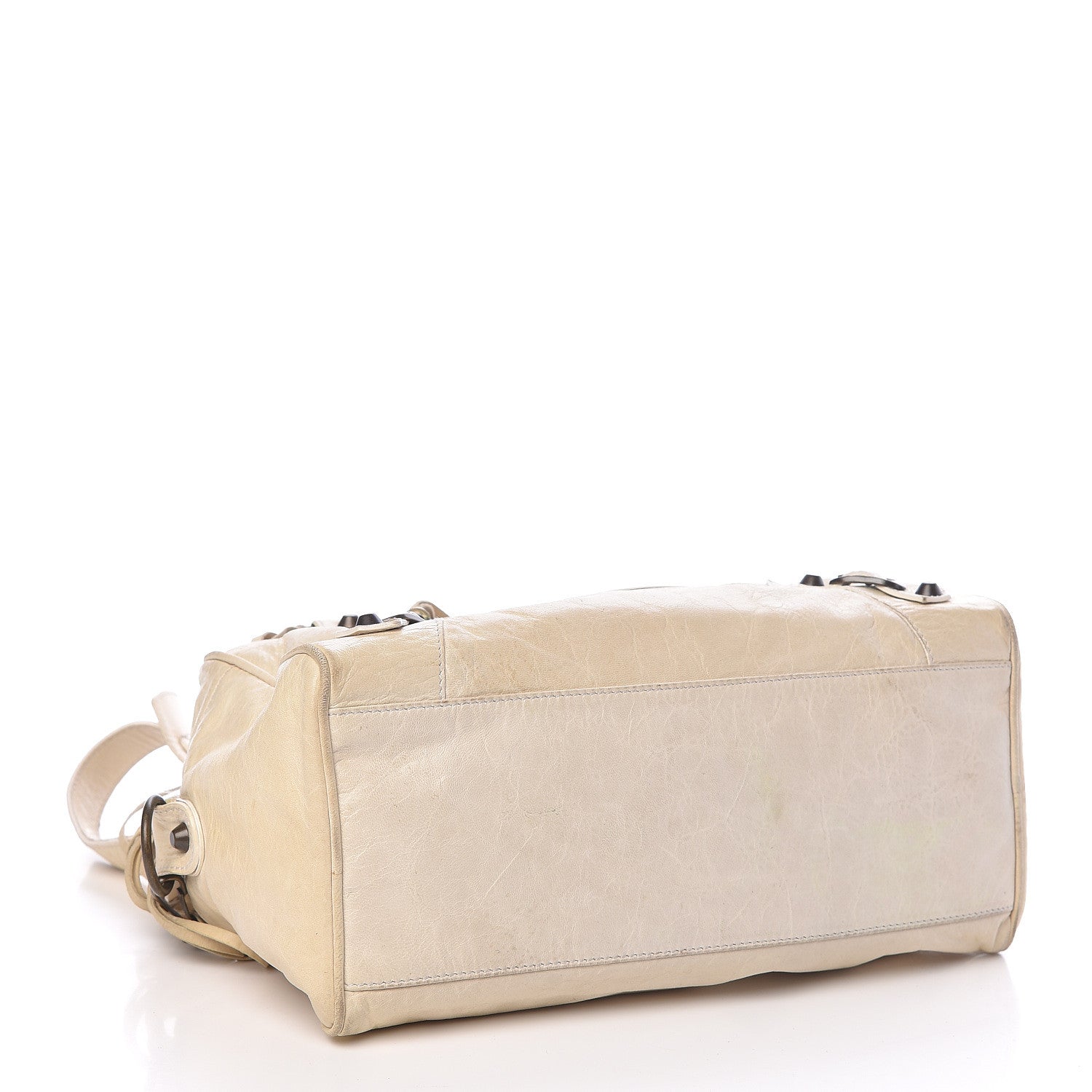 Balenciaga Agneau Classic Hardware Box Bag White 4 of 15