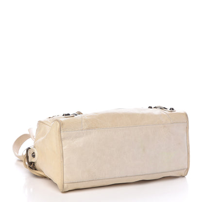 Balenciaga Agneau Classic Hardware Box Bag White 4 of 15