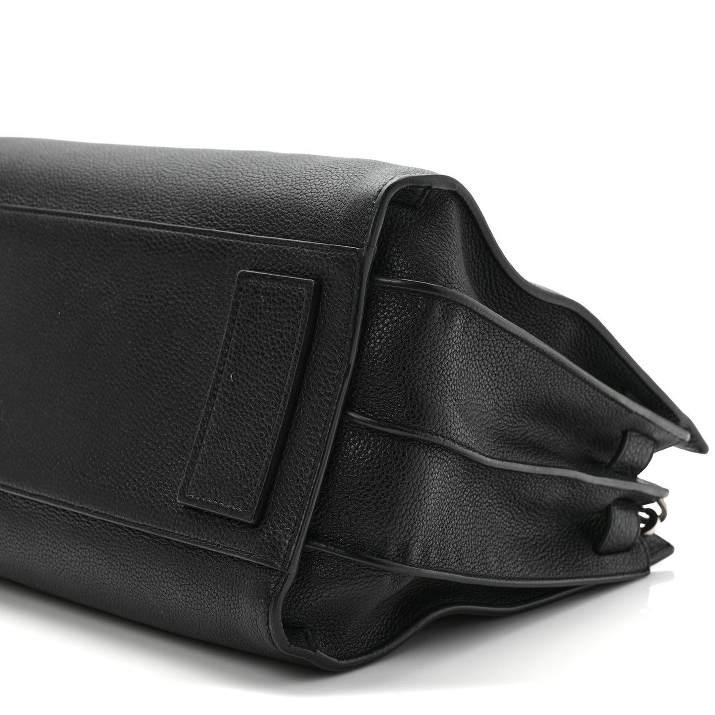 Grained Calfskin Small Supple Sac De Jour Black