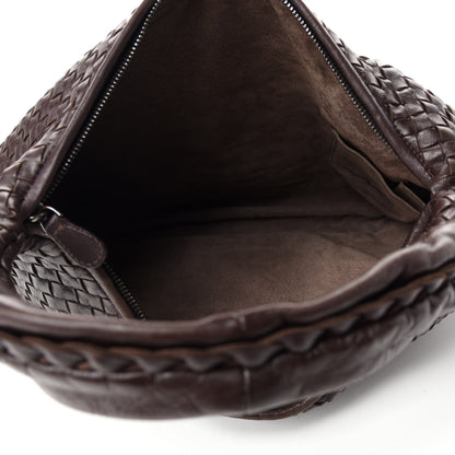 Bottega Veneta Nappa Intrecciato Large Veneta Hobo Ebano 6 of 10