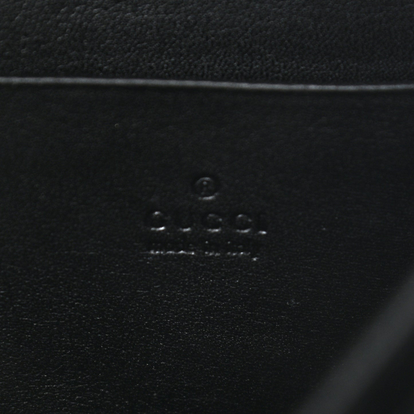 Velvet Matelasse GG Marmont Chain Wallet Black