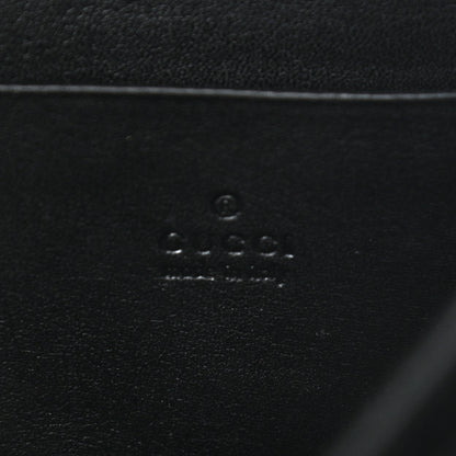 Gucci Velvet Matelasse GG Marmont Chain Wallet Black 6 of 14