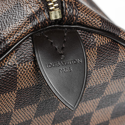 Louis Vuitton Damier Ebene Speedy 35 5 of 6