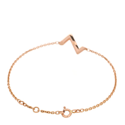 Louis Vuitton 18K Pink Gold Volt Upside Down Chain Bracelet 2 of 3